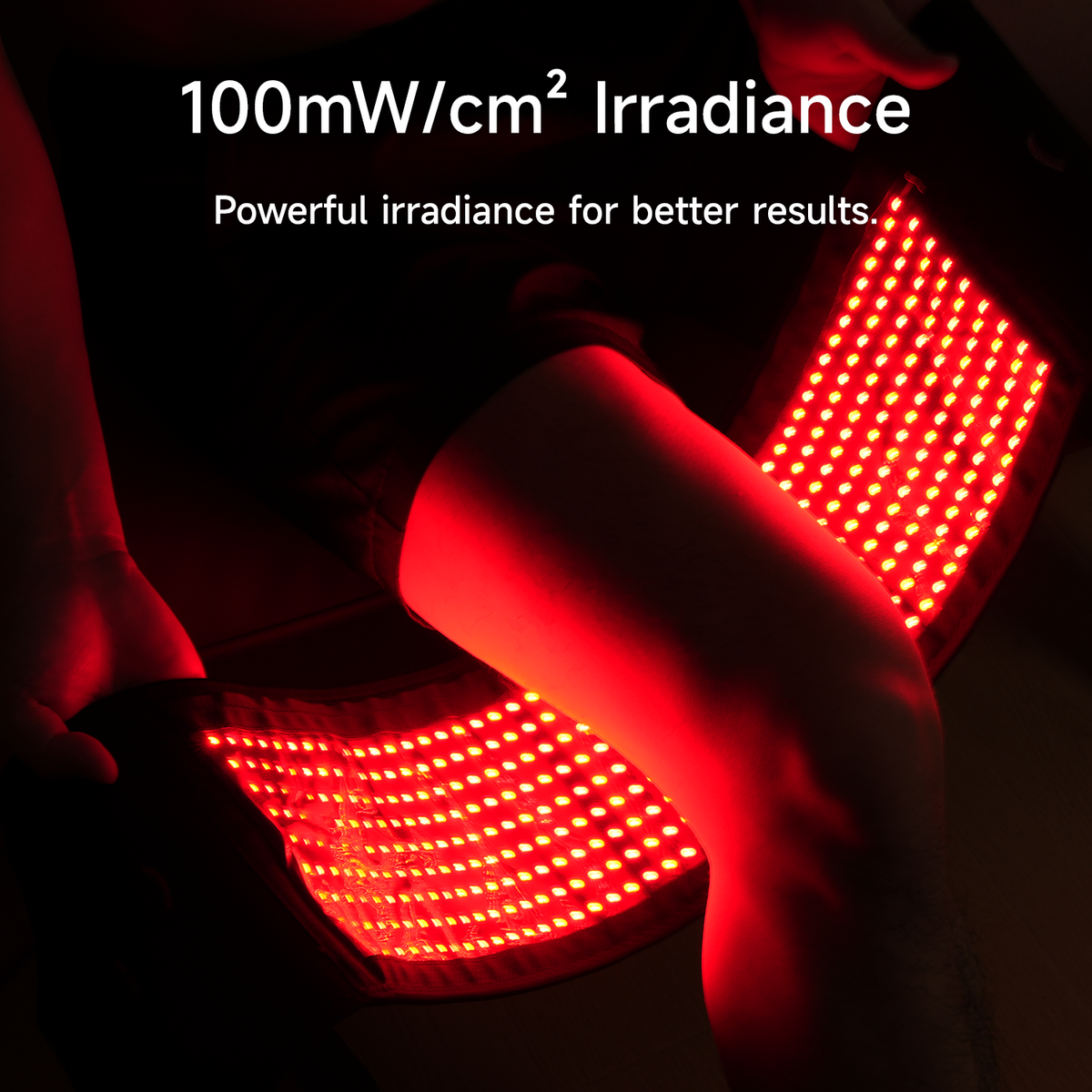 100mW irradiance