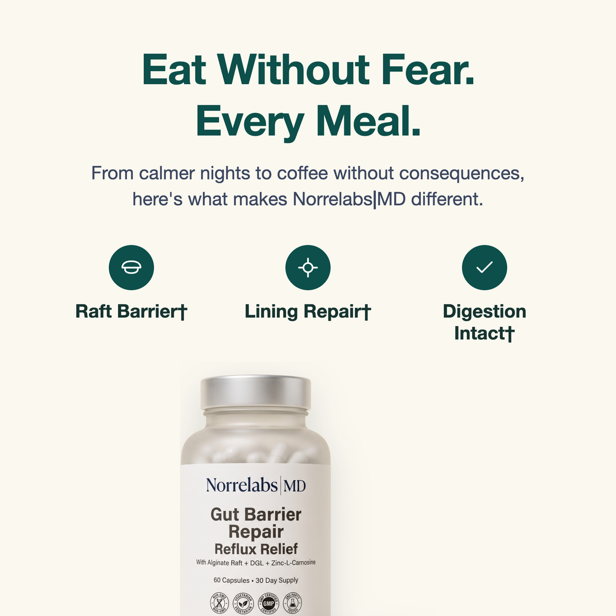 Eat without fear, every meal