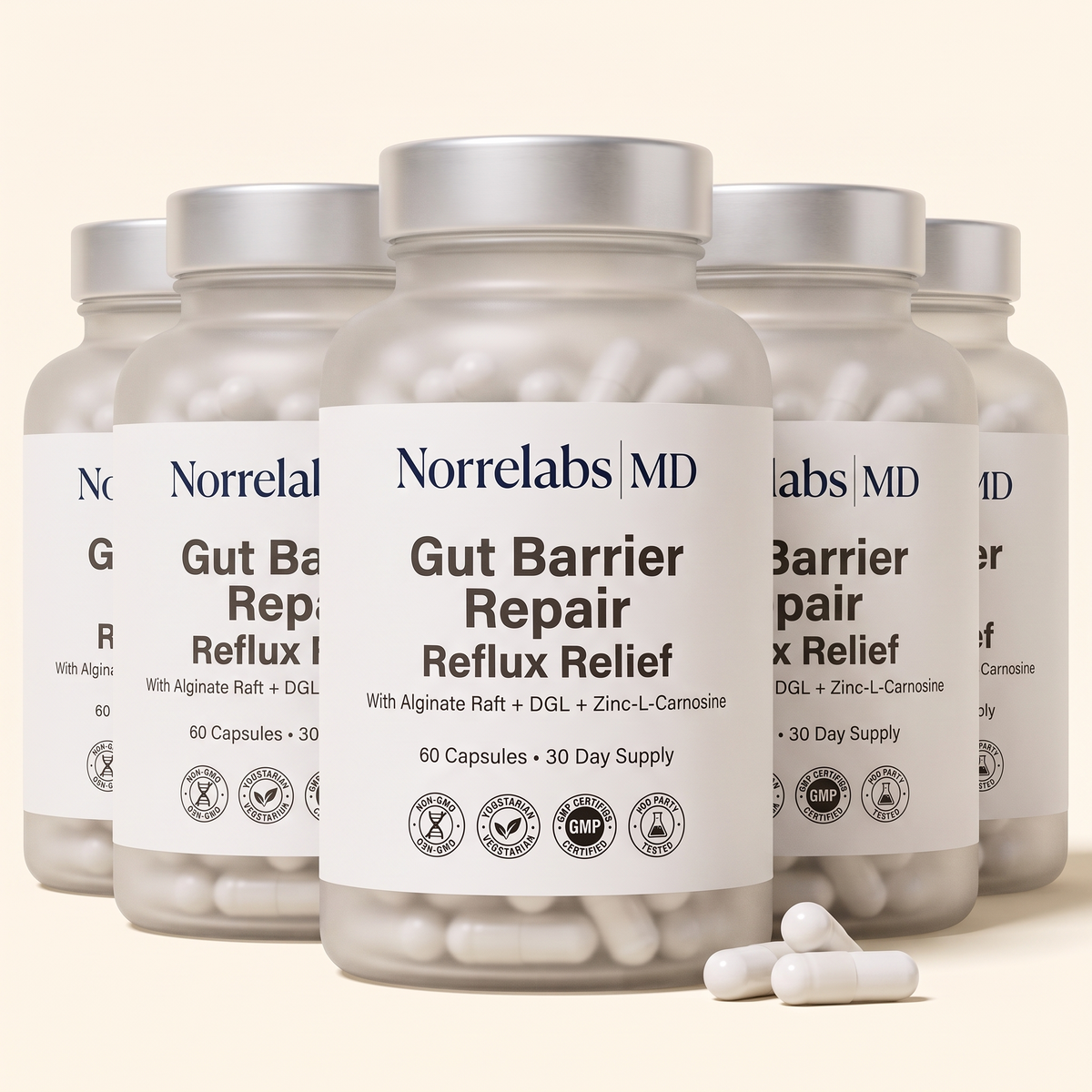 NorrelabsMD Gut Barrier Repair 5 bottle bundle